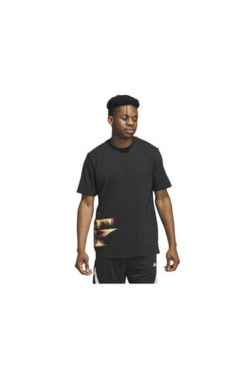 adidas Ανδρικό μπλουζάκι μπάσκετ - Trae Fndn Tee, μαύρο IW7847
