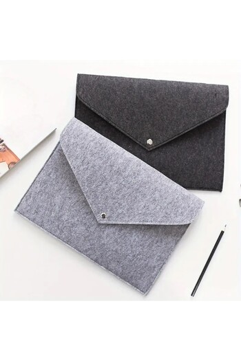 Next Craft حقيبة مناسبة لحجم A4 3 مم لباد 32 × 24 سم خياران للألوان