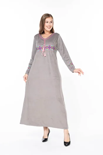 mervemoda ΓΥΝΑΙΚΕΙΟ ΜΑΚΡΙΜΑΝΙΚΟ ΒΕΛΟΥΔΙ ΦΟΡΕΜΑ