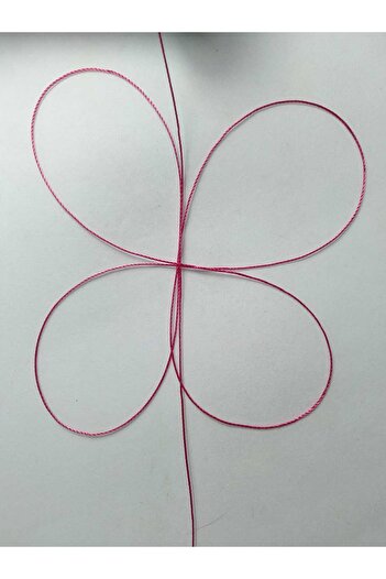 Eskişehir hobi sanat Pink Rope Rosary - 0.5 Mm, 10 Meters
