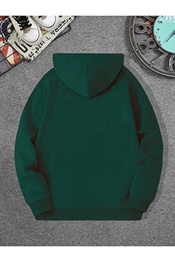 caddekombin Surprise Printed Soft Wool Inside Sweatshirt