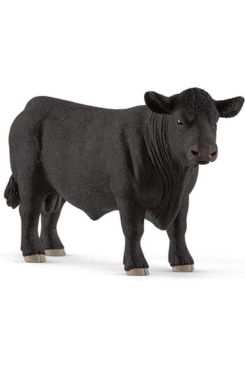 SCHLEICH ثور أنجوس أسود من فارم وورلد، 3.1 بوصة، 13879