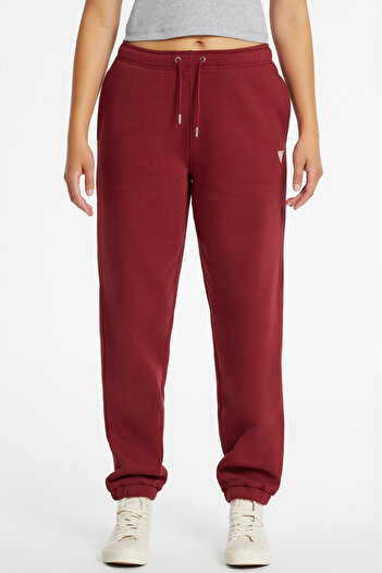 Guess Γυναικείο Jogger Sweatpants - Κόκκινο
