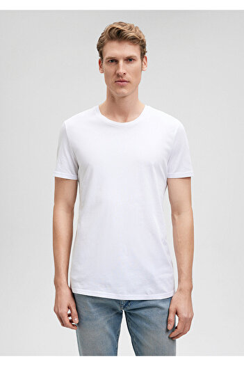 Mavi Μπλουζάκι Λευκό Slim Fit Organic Cotton -066901-620