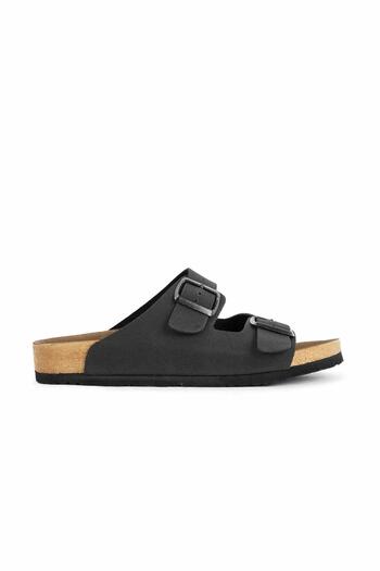Slazenger Black Slipper Lens Black Nubuck