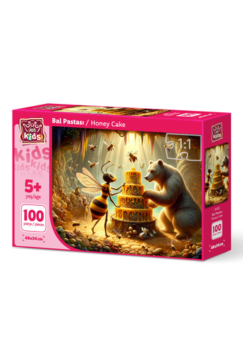 Art Puzzle Art Çocuk Bal Pastası 100 Parça Puzzle