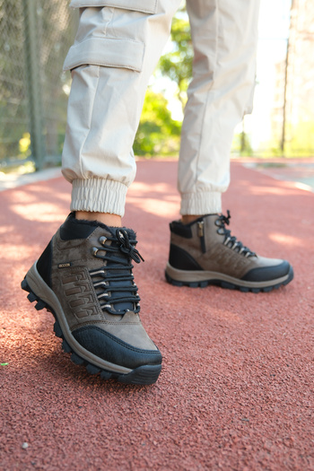 Riccon Μπότες μινκ Unisex με γούνα 0012x6