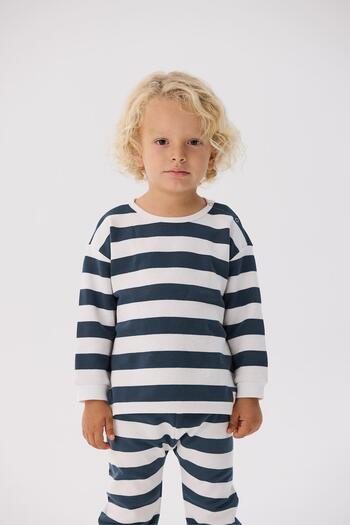 Nebbati Basic Bg Store Baby Boy Striped Set