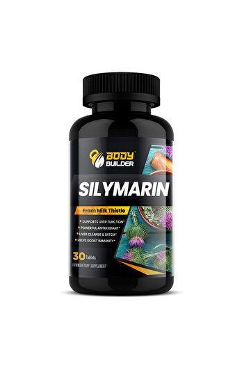 Body Builder Silymarin, 30 Tablets