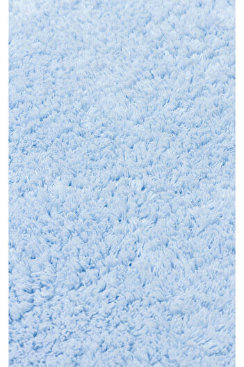 Eko Halı Cbn Plaın Blue - Cotton Boon - Yıkanabilir Kaymaz Tabanlı Naturel Pamuk Bebek Halısı