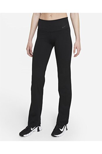 Nike W Df Pwr Classic Pant Kadın Eşofman Alt DM1191-010-Siyah