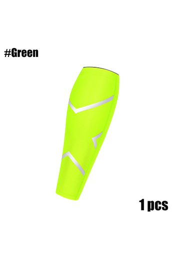 Choice XL 1PC Green Shin Guard 1PC Calf Compression Sleeves for Men & Women - Leg Compression Sleeve - Foot