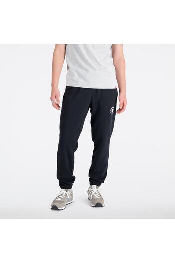 New Balance Ανδρικά Μαύρα Παντελόνια Ζωής - Mnp1411-bk