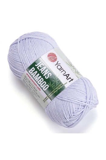 Yarnart Yarn Art Jeans Bamboo Σκοινί Πλεξίματος, Παγωμένο Μπλε-126