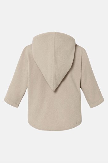 Tchibo Toddels Boy Hooded Fleece Jacket, Beige