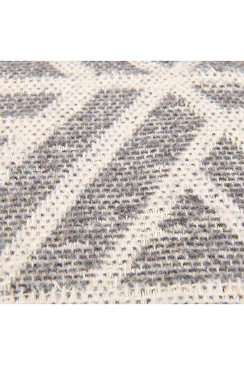 Buca Yün Gray Single Badge Blanket - 150X200 cm