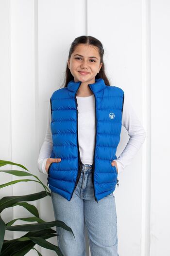 Jomoti Unisex Blue Children's Vest