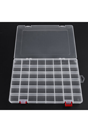 Choice 48 Grids 48 Grids Compartment Plastic Storage Box Jewelry Earring Box Bead Screw Container Home Stor