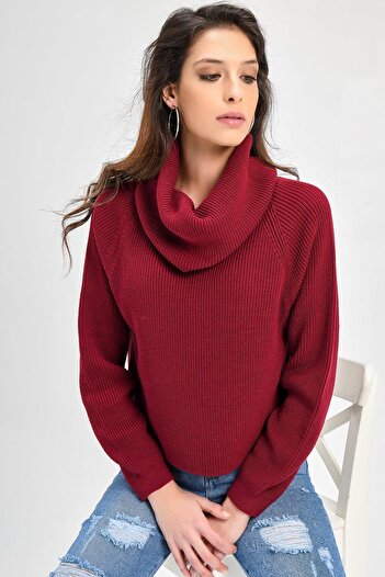 CHUBA Women's Degaje Turtleneck Short Thessaloniki Knitwear Sweater 20W106
