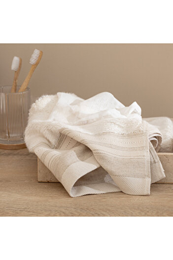 Chakra 50X90 cm Marre Face Towel - Natural