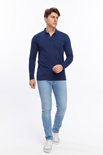 Rey Polo Model 5003 Pearl Long Sleeve Tee