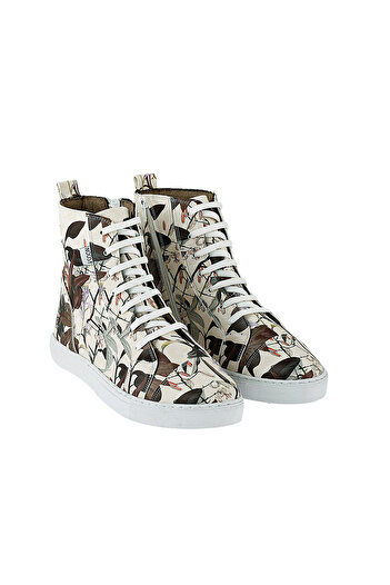 NOOSY Πολύχρωμες γυναικείες μπότες sneaker