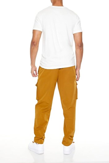 Forever 21 Slim-Fit İpli Kargo Pantolon