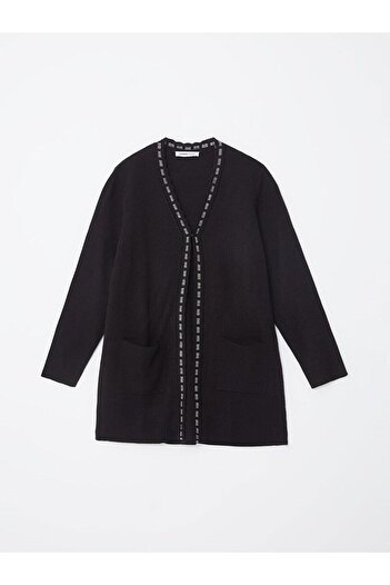 LC Waikiki Lcw Grace V-Neck Women's Knitwear Cardigan