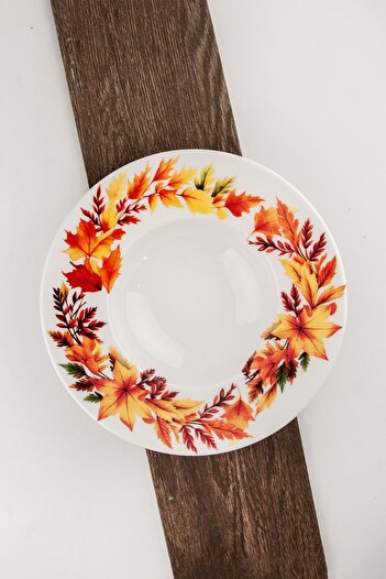 Bursa Porselen Dekor Fall'24 Porcelain Pasta Plate