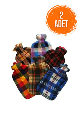 Factorial 2 Pieces of Hot Water Bags with Polar Cover - Hand, Chest and Abdominal Warmer Pad
