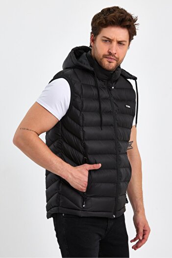 yakamor Men's Hooded Vest