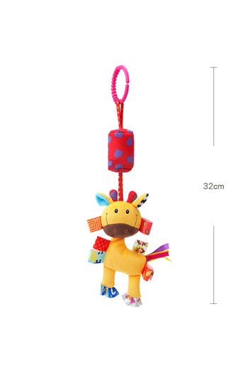 Choice New Baby Rattles Bell Toy Soft Stuffed Animal Rattle Hand Grip Toys Pendant  Stroller Crib Bed Te...