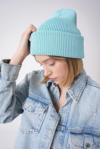 CHUBA Women's Thessaloniki Knitted Beret Blue 25W5004