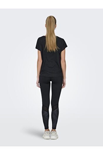 Only Play Sportleggings ONPMILA-2-ROCK Hohe Taille Enger Schnitt Sportleggings