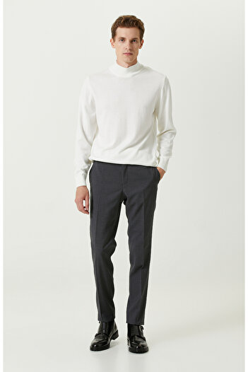Network Ecru Basic Knitwear Sweater
