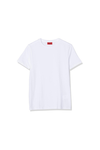 Hugo Boss Tricou Rundhals für Herren în weiß