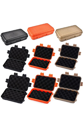 Choice S/M/L Size Outdoor Plastic Waterproof Sealed Survival Box Container Camping Outdoor Travel Storag...