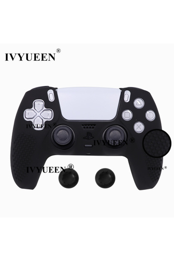 Choice IVYUEEN Studded Protective Cover Skin for PlayStation 5 DualSense PS5 Controller Silicone Gamepad...
