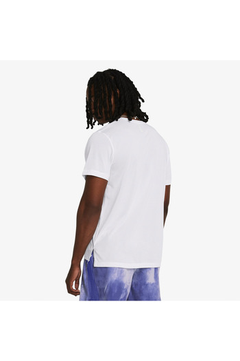 Under Armour Ανδρικό λευκό μπλουζάκι προπόνησης Launch