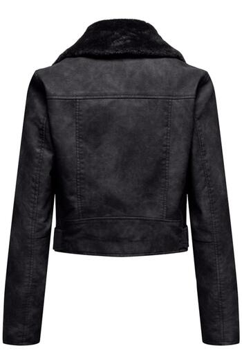 ONLY Onlmacy Lavabantik Biker Cc Otw Anthracite 15322399