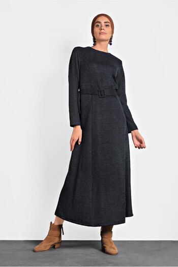 Alvina Belted Knitting Dress 40274