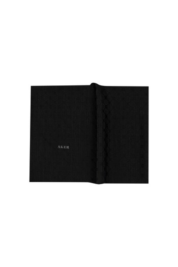 Aker 911 Aker Logo Silk Cotton Jacquard Shawl 8935979