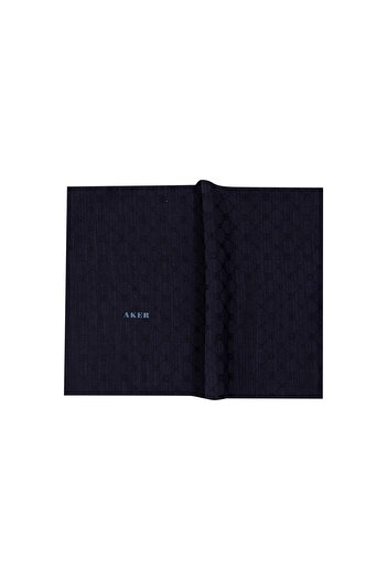 Aker 921 Aker Logo Silk Cotton Jacquard Shawl 8935979