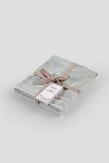 Doqu Home Green Ivory Face Towel -50X90