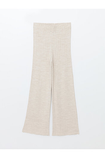 LC Waikiki Women's Knitwear Trousers with Elastic Waist