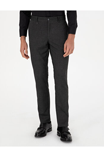 Pierre Cardin Antrasit Slim Fit Kumaş Pantolon 50317628-VR006