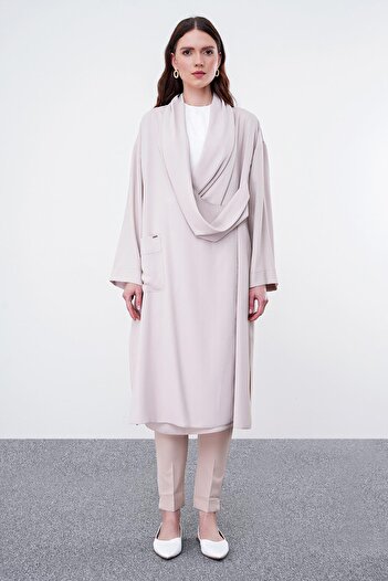 Zühre BeiGe Casual Wear - Pocket Detailed Gç-0148