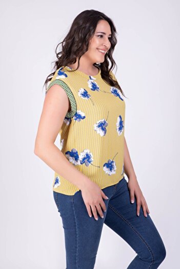 MYLİNE Casual Blouse with Bias