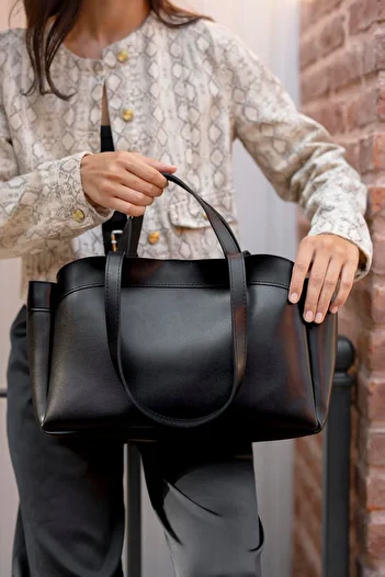 H&D COLLECTİON Women's Bolso Shopper Hand and Shoulder Bag