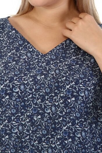 MYLİNE Μπλούζα με Flounce Sleeves
